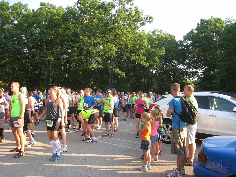 2012 North Country Run HM 0119.JPG - The 2012 North Country Run, a half marathon race through the beautiful Manistee National Forest in Michigan. August 25, 2012 a nice warm day for a run through the hills!
